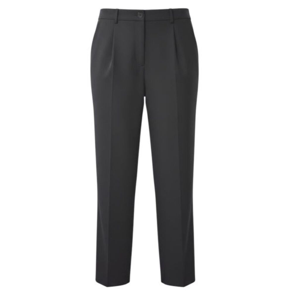 Chic High Waisted Wide Leg Pants Women's Straight Office Trousers Size XL